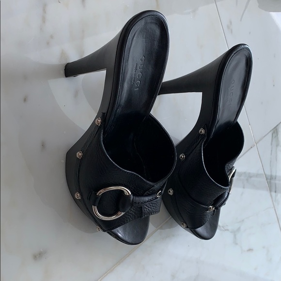 Authentic Gucci black leather - Picture 4 of 4